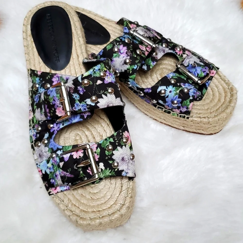 Rebecca Minkoff Size 8.5 Jodi Espadrille Sandals